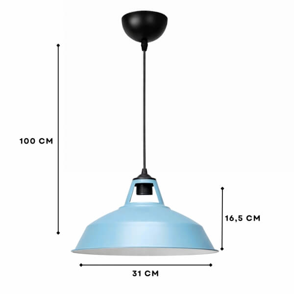 Homing Dock Bulut Mavisi Metal Sarkıt 242563