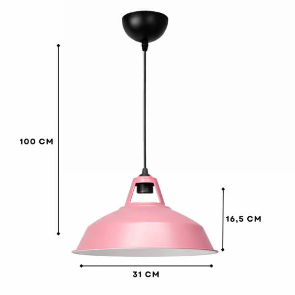 Homing Dock Pembe Metal Sarkıt 242566