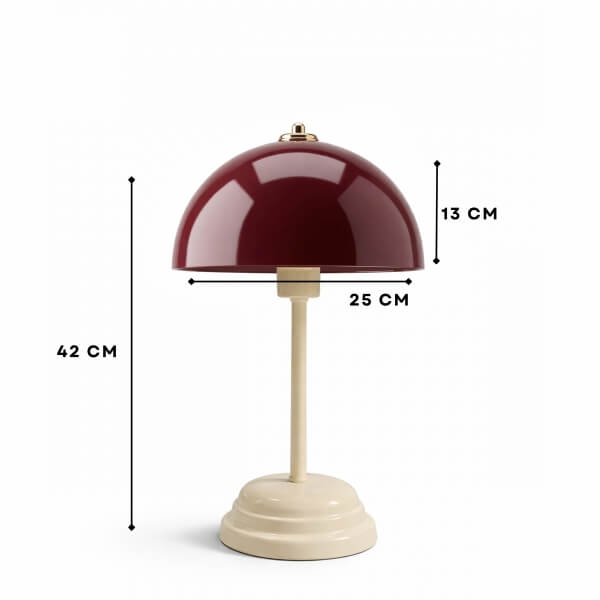 Homing Avenor Wine Red Masa Lambası 242576