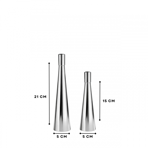 Homing Melina Krom Şamdan Seti 242615