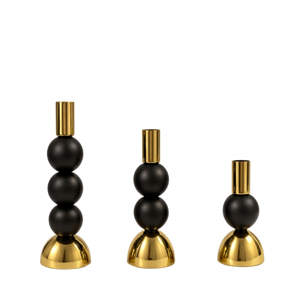 Homing 3'lü Set Şamdan Mumluk Seti 242619