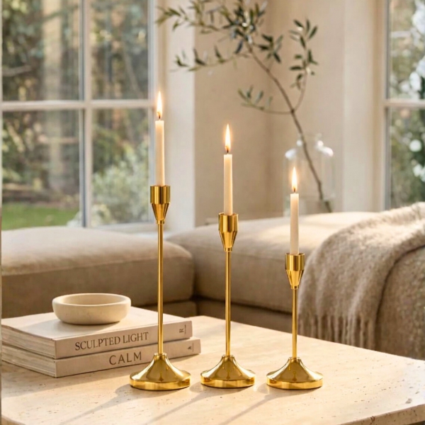 Homing Bellora 3'lü Şamdan Seti 242624