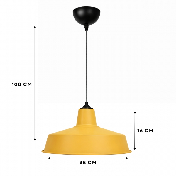 Homing Northe Retro Sarı İskandinav Sarkıt 242628