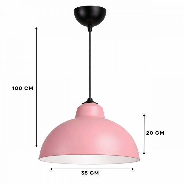 Homing Luke Metal Sarkıt Pembe 242641