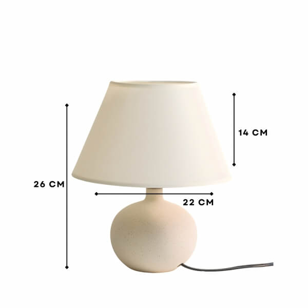 Homing Kingsley Modern Seramik Abajur 242672