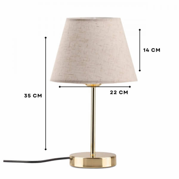 Homing Gold Abajur 242673