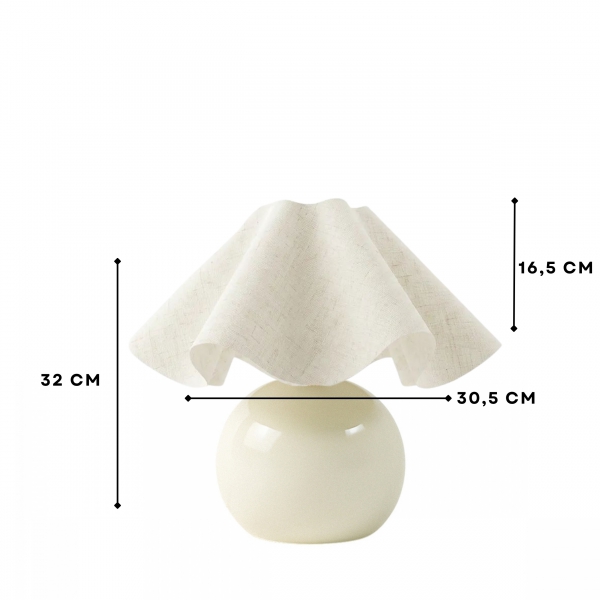 Homing Lillien Keten Kumaş Abajur 242694