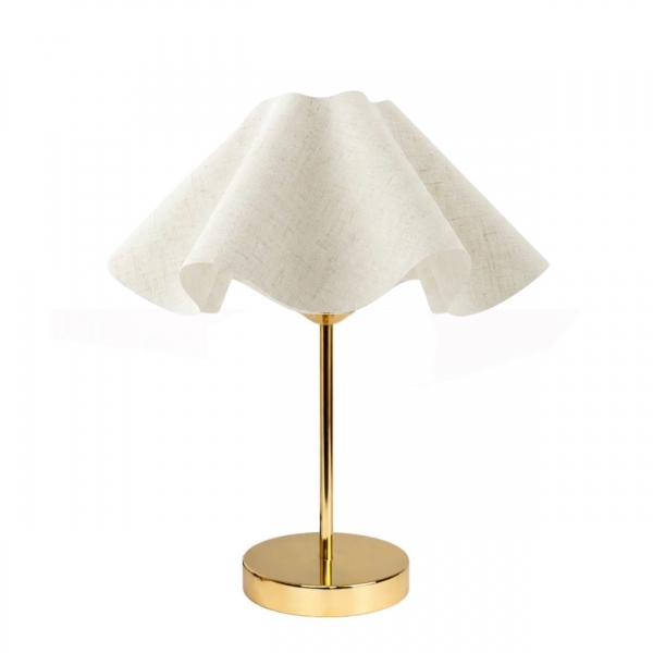 Homing Viora Gold Keten Abajur 242695