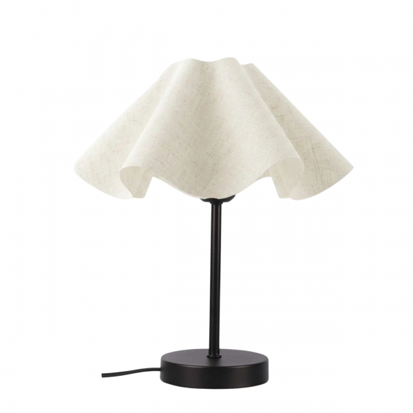 Homing Viora Keten Kumaş Siyah Abajur 242696