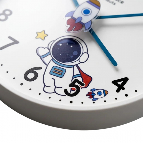 Homing Astronot Çocuk Odası Duvar Saati 30 cm 242702