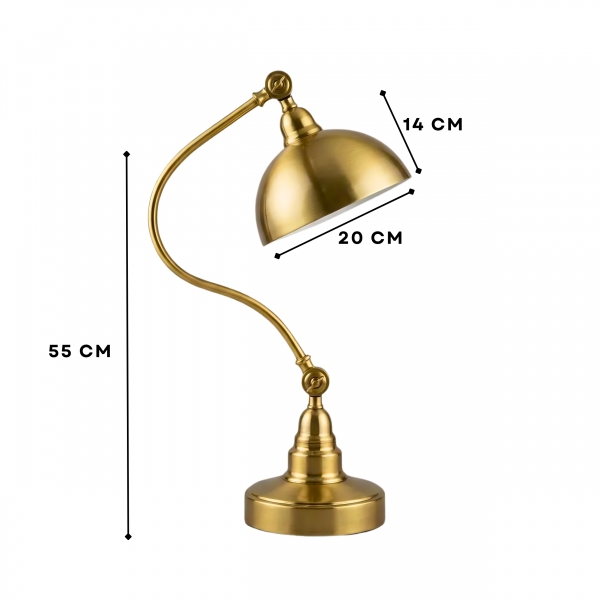 Luxury Eskitme Masa Lambası 242706