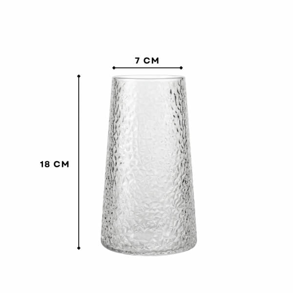 Homing Betsy Modern Cam Vazo Çiçeklik 18 cm