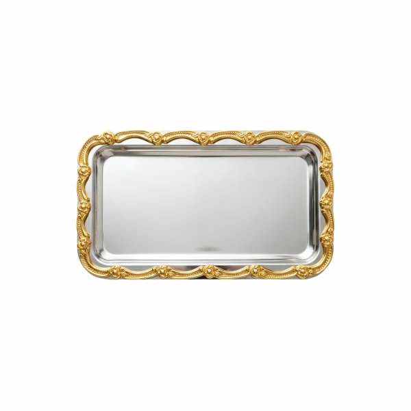 Homing Royale Gold Kenarlı Tepsi 242793
