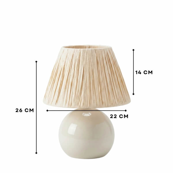 Homing Pico Natural Krem Abajur