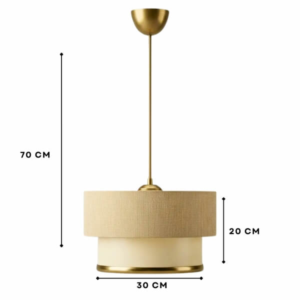 Homing Gold Detaylı Sarkıt 242838