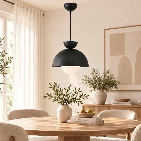 Homing Nuuq Black Camlı Sarkıt 242970