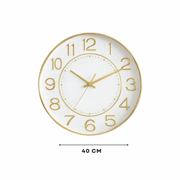 Homing Gold Duvar Saati 40 cm