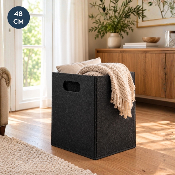 Homing 48 cm Keçe Organizer Siyah