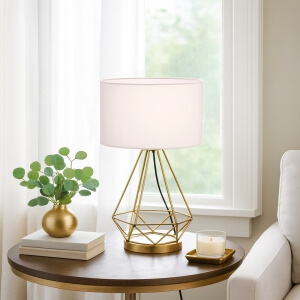 Homing Ra Eskitme Metal Gövdeli Abajur  AYD-2507