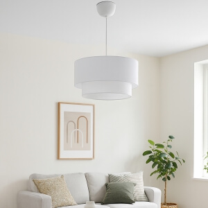 Homing Pasta Sarkıt Beyaz Avize AYD-2563