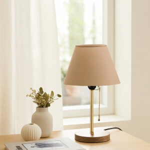 Homing Sera Ahşap Ayaklı Abajur AYD-2647