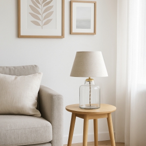 Homing Kristal Gövdeli Abajur AYD-2781