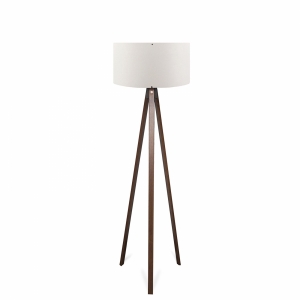 Homing Tripod White Fabric Head Floor Lamp AYD-2945