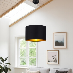 Homing Exclusive Siyah Kumaş 28'lik Sarkıt AYD-3177