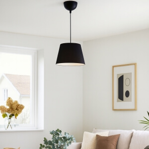 Homing Sofia Siyah Kumaş 22' lik Sarkıt AYD-3226