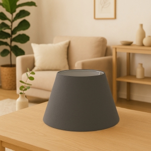 Homing Antrasit Abajur Başlığı 22'lik