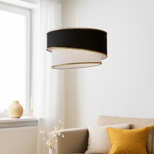 Homing Gold Kumaş Özel Tasarım Tekli Sarkıt Avize AYD-3629