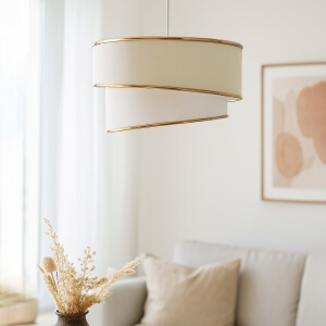 Homing Gold Kumaş Özel Tasarım Tekli Sarkıt Avize AYD-3622