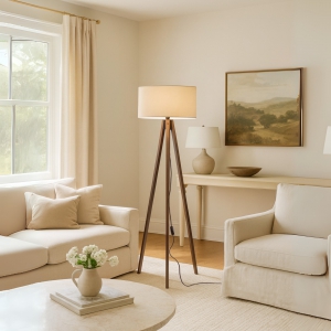 Homing Tripod Kumaş Başlık Lambader AYD-3685