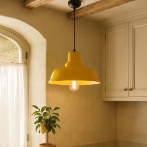 Homing Robi Metal Sarı Retro Sarkıt AYD-3711