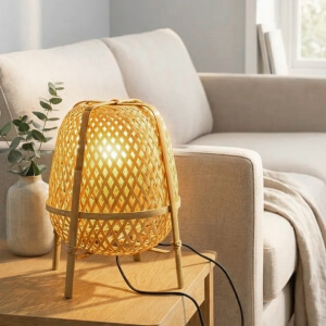  Homing Orjinal Bambu Abajur 242575