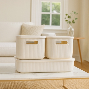 Homing 3'lü Kapaklı Organizer Seti 2x6.2lt ve 1x6.8 lt 