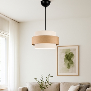 Homing Soho Retro Jüt Kumaş Minimalist Sarkıt 241493