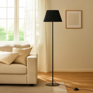 Homing Mono Metal Lambader Siyah 152 cm