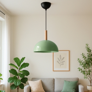 Homing Nuuq Ahşap Detaylı Mint Yeşil Sarkıt 241896