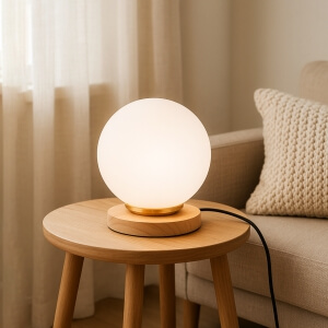 Homing Nuuq Camlı Masa Lambası 241935