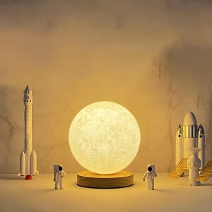 Homing Moon 3D Abajur