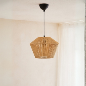 Homing Natural Hasır İp El Yapımı Büyük Boy  242059