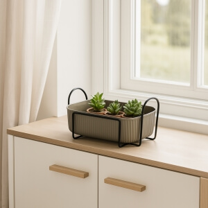 Homing Antrasit Sukulent Standı 242089