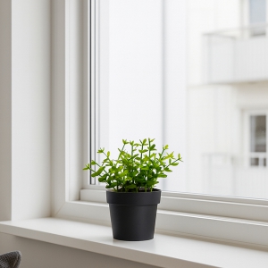 Homing Fika Yapay Bitki Siyah Saksılı 242266