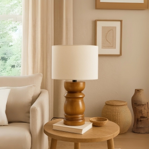 Fonte Exclusive Ahşap Abajur 54 cm	