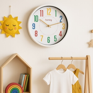 Homing Ringo Çocuk Odası 29 cm Duvar Saati 242316