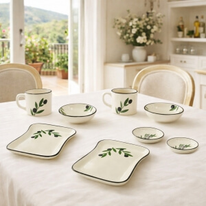 Homing Oliva Mini Breakfast Set for 2 People 242392