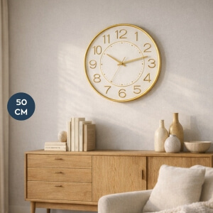 Homing Crown Gold 50 cm Duvar Saati 242413