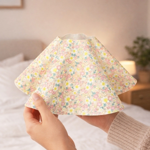 Homing Modern Çiçekli Abajur Başlığı 242476