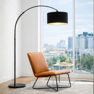 Homing Lewis Black Kavisli Modern Lambader